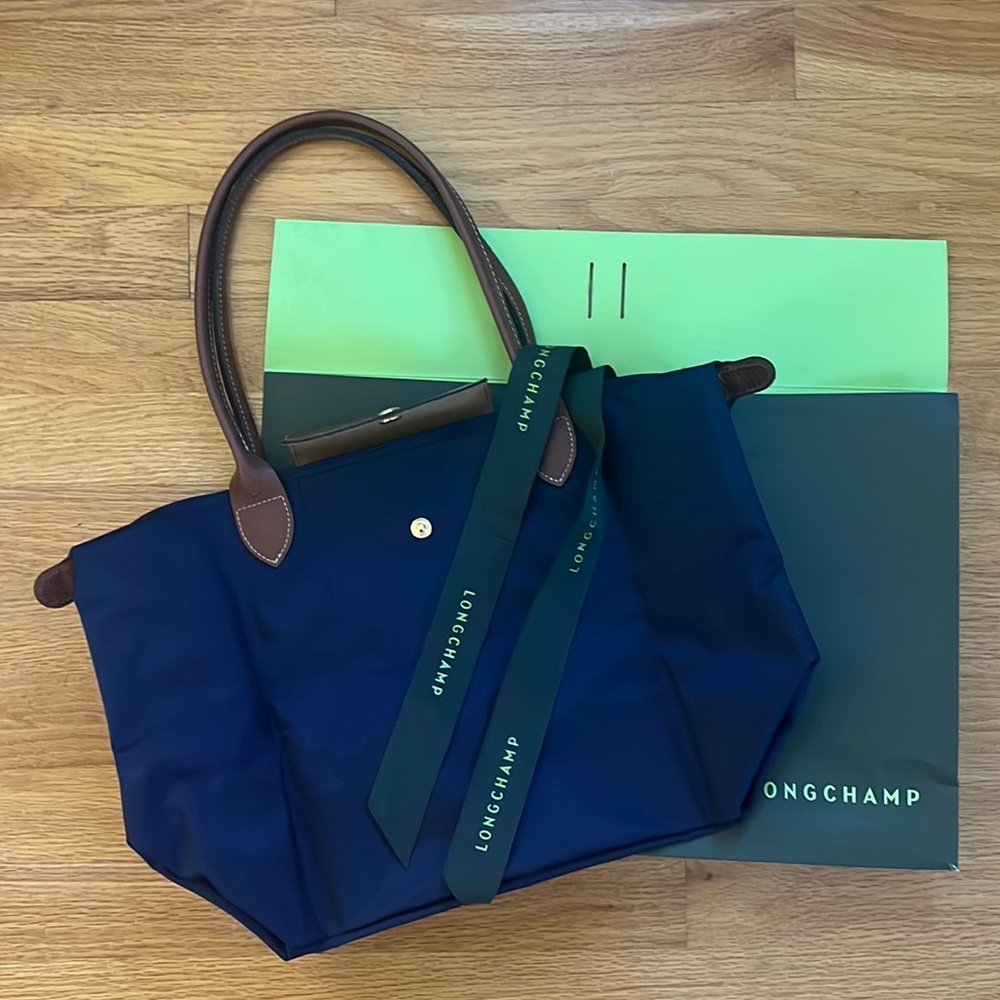 Longchamp Le Pliage Blue
